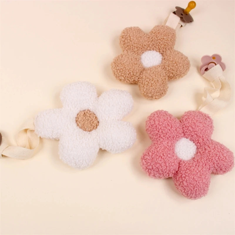 Cute Infant Flower Pacifier Pendant Decorative