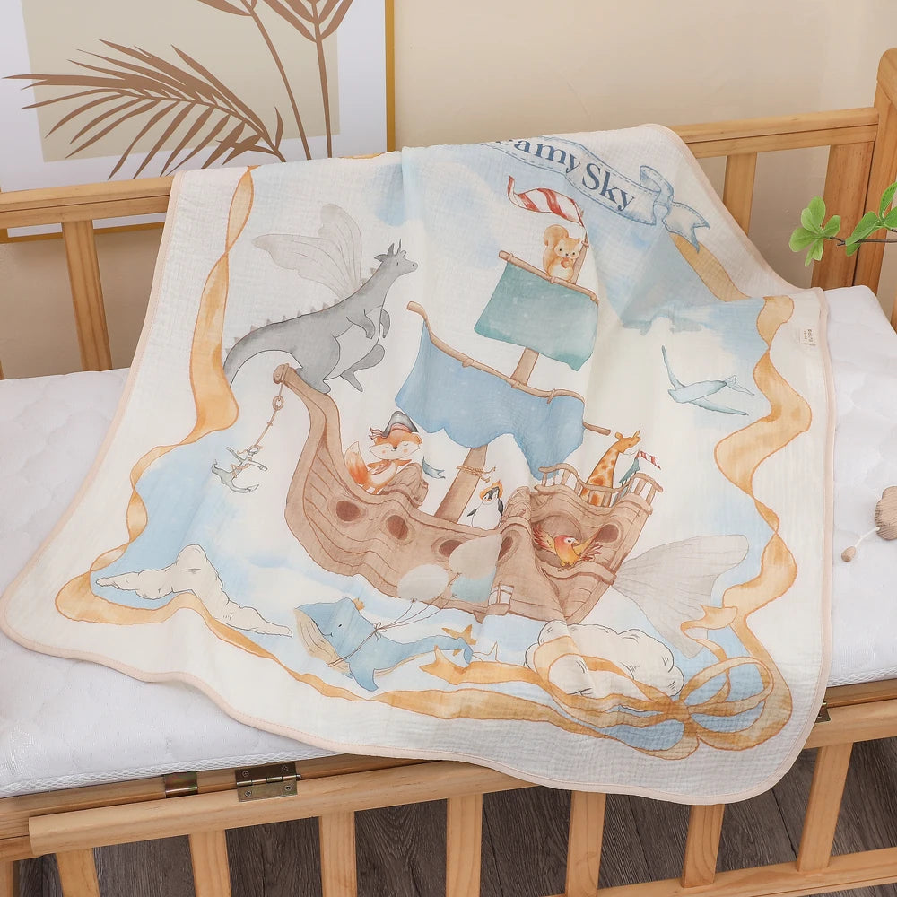 Newborn Cute Cotton Ultra Soft Bath Towels