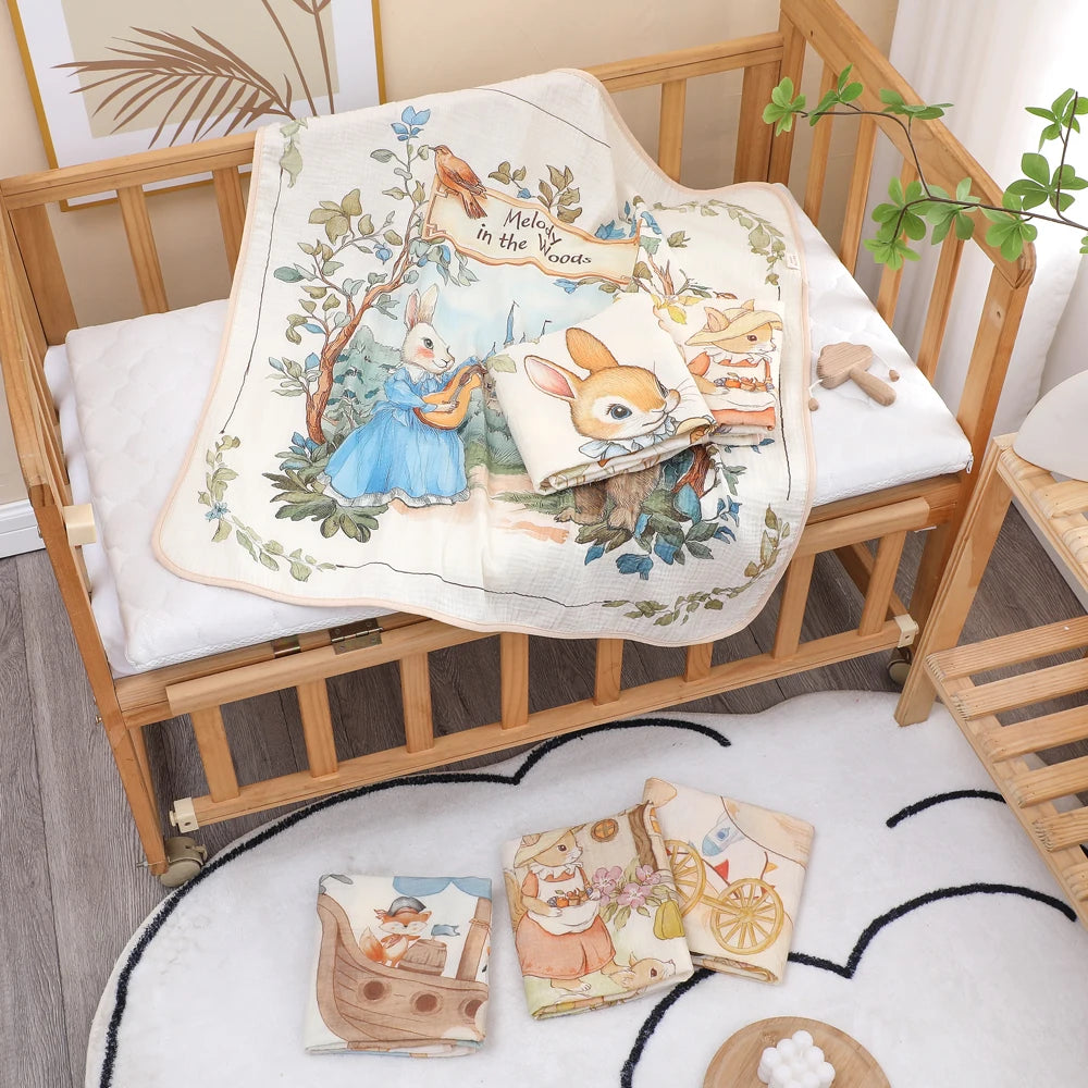 Newborn Cute Cotton Ultra Soft Bath Towels