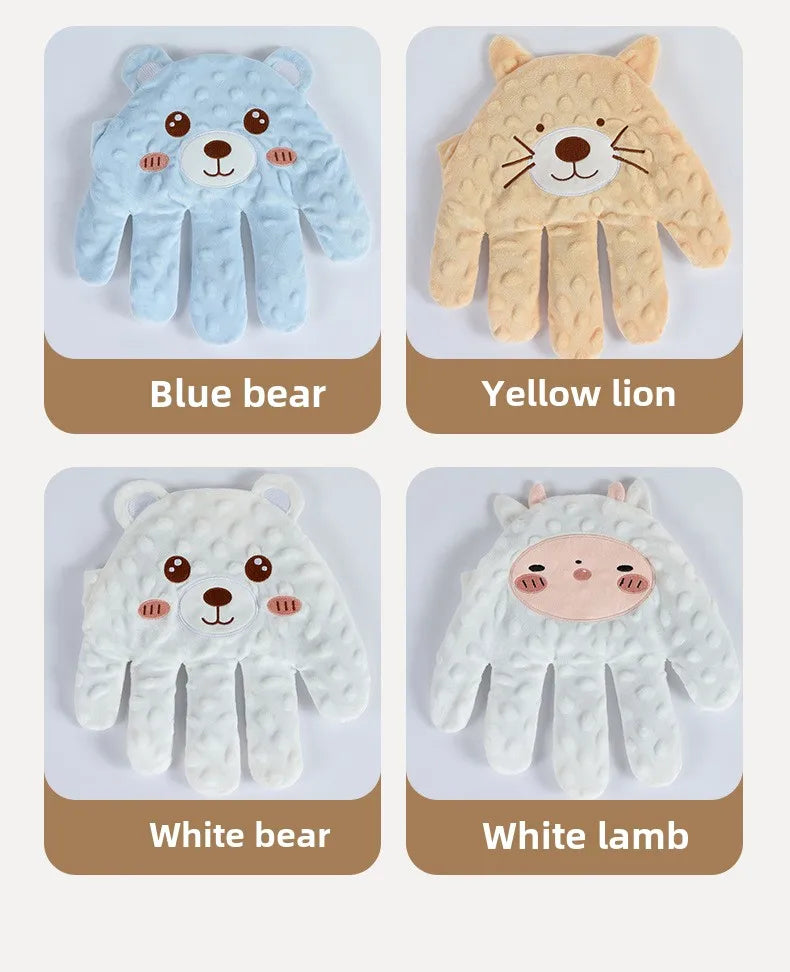 Cute Infant Sleeping Palm Pillow Blanket