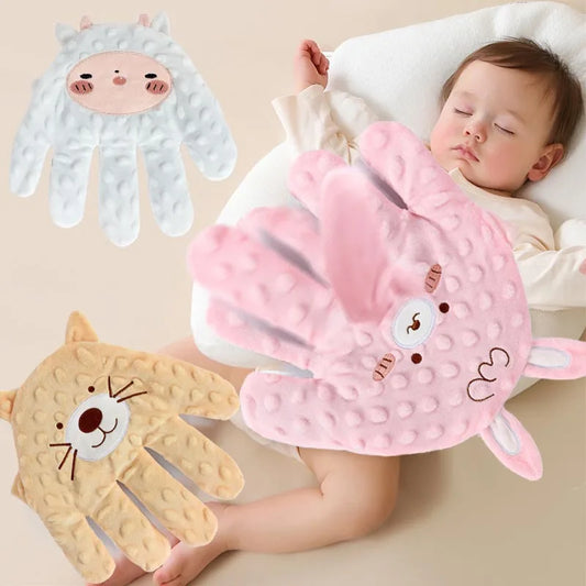 Cute Infant Sleeping Palm Pillow Blanket