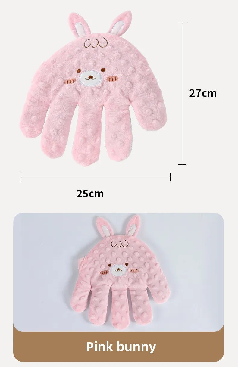 Cute Infant Sleeping Palm Pillow Blanket
