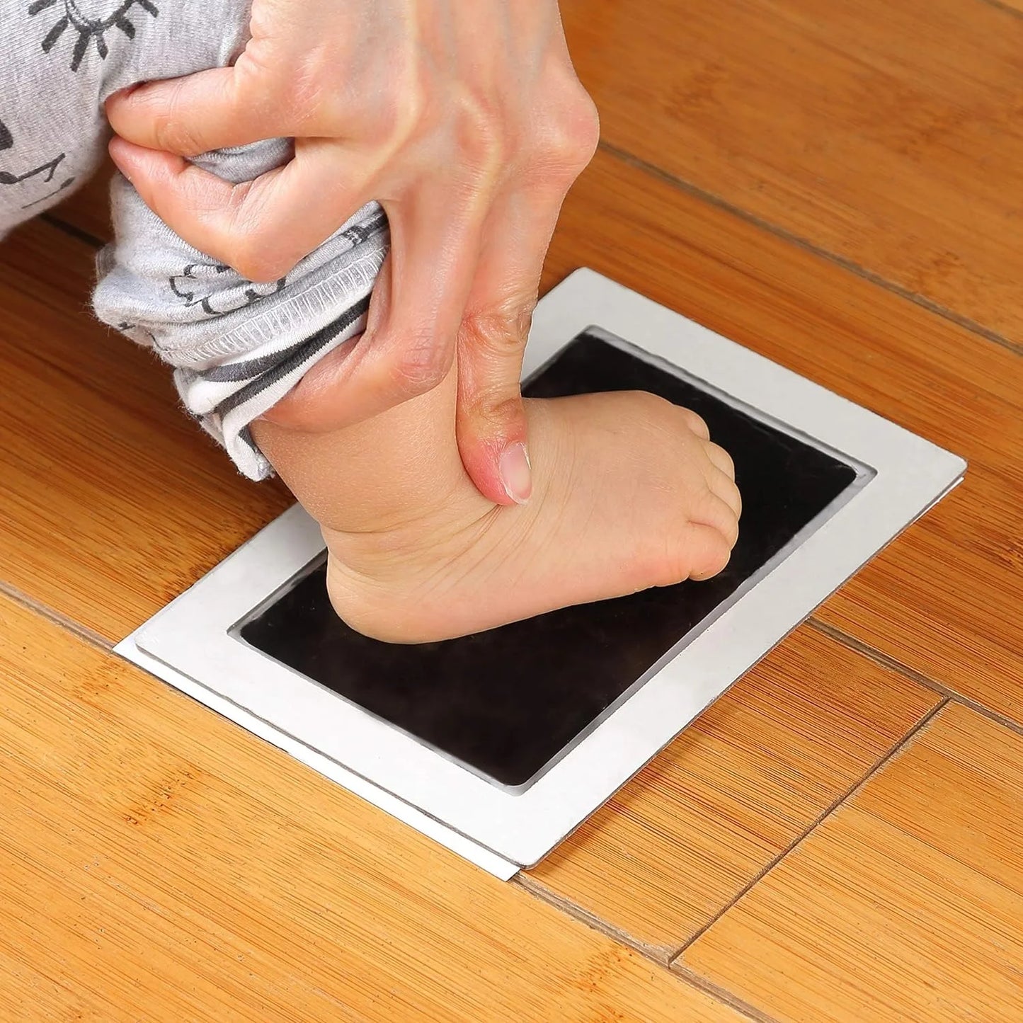Toddler Baby Clay Handprint and Footprint Kit & Frame