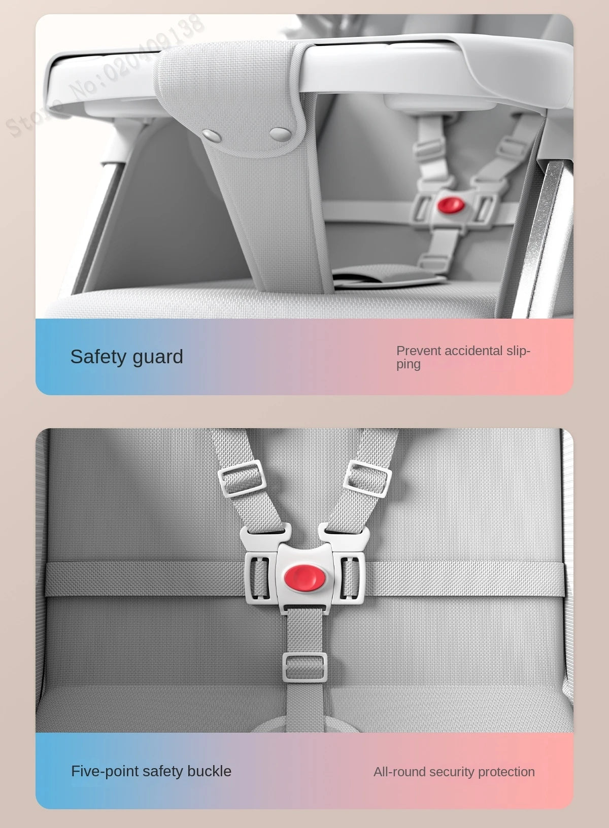 Upgraded Baby Strollers Sit and Lie Down High Two-way Stroller Children Stroller
