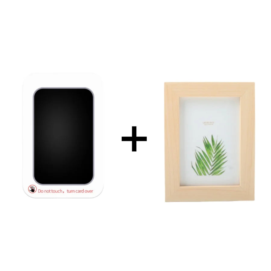Toddler Baby Clay Handprint and Footprint Kit & Frame