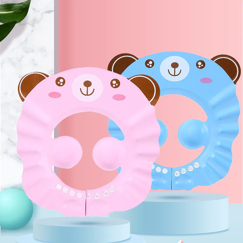 Fun Baby Shower Hair Wash Hat Adjustable