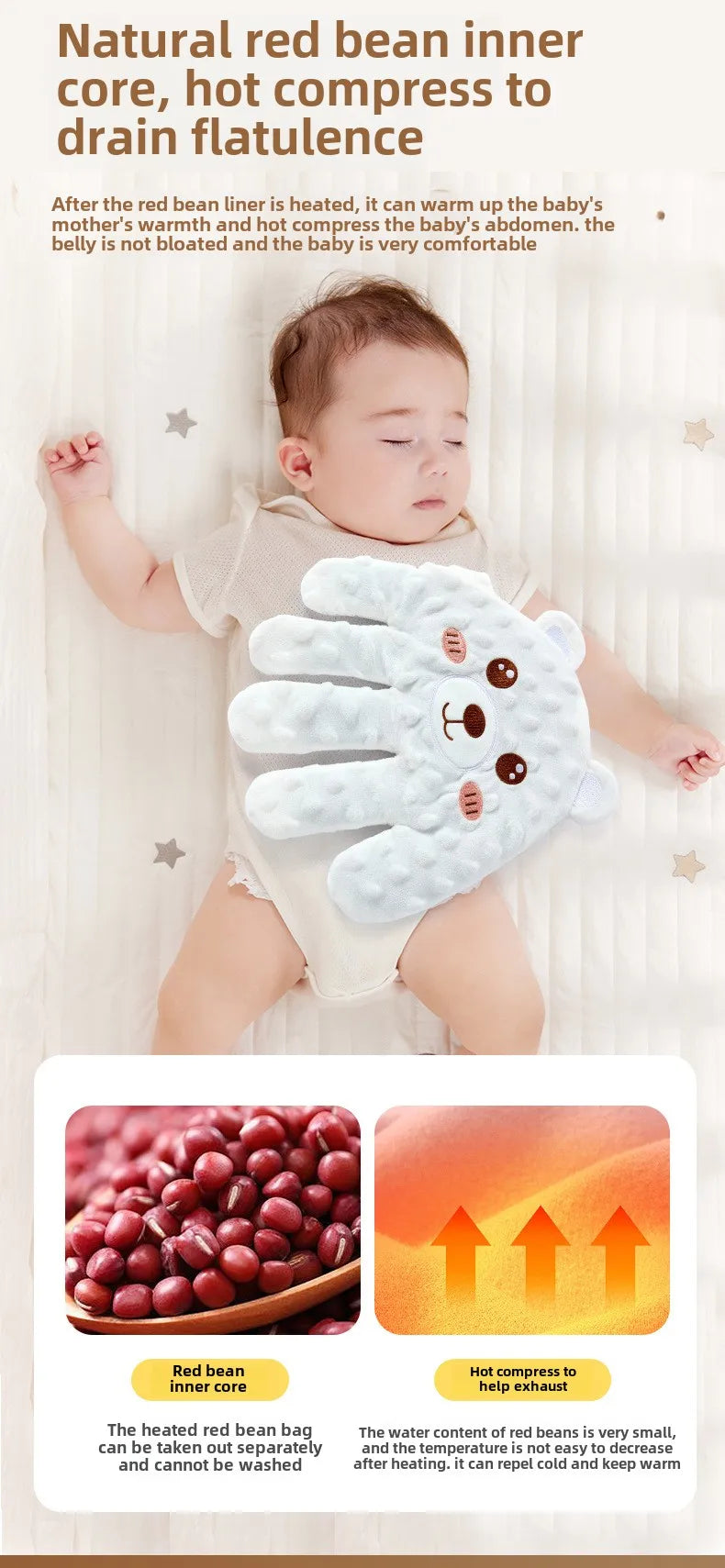 Cute Infant Sleeping Palm Pillow Blanket