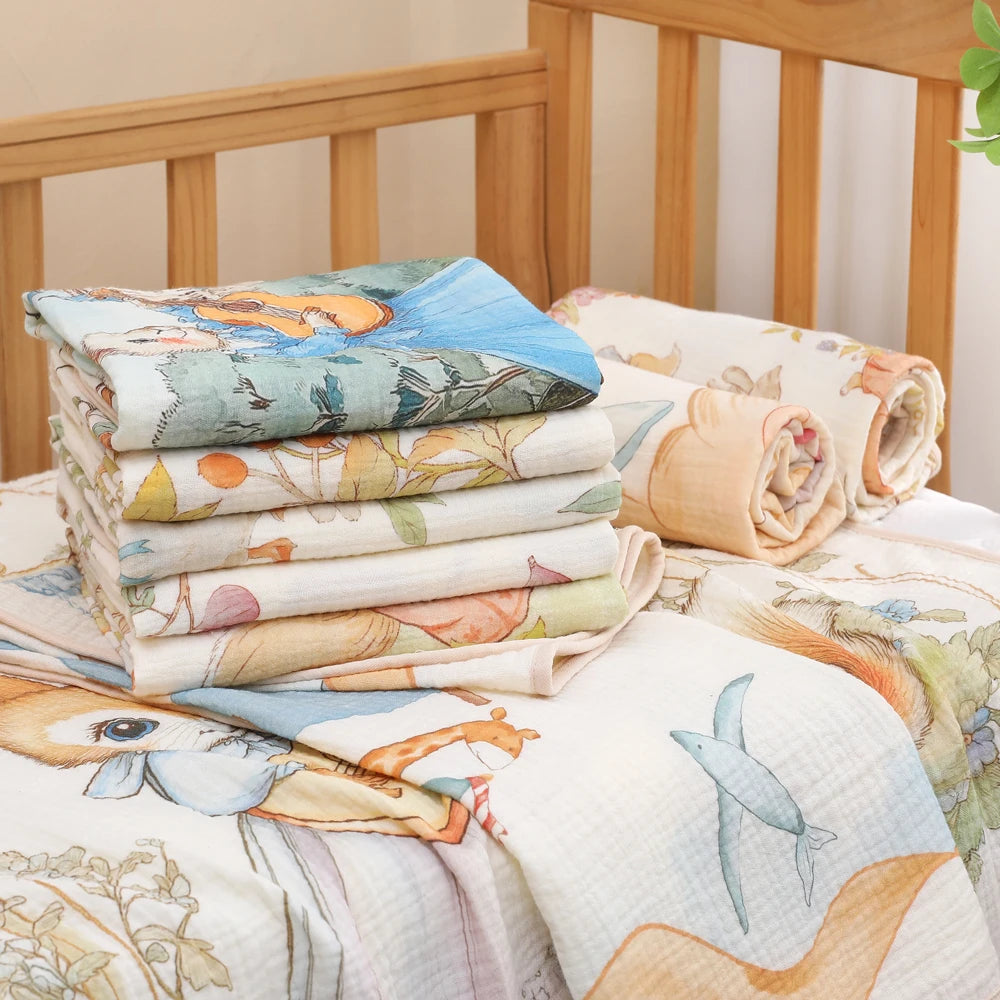 Newborn Cute Cotton Ultra Soft Bath Towels