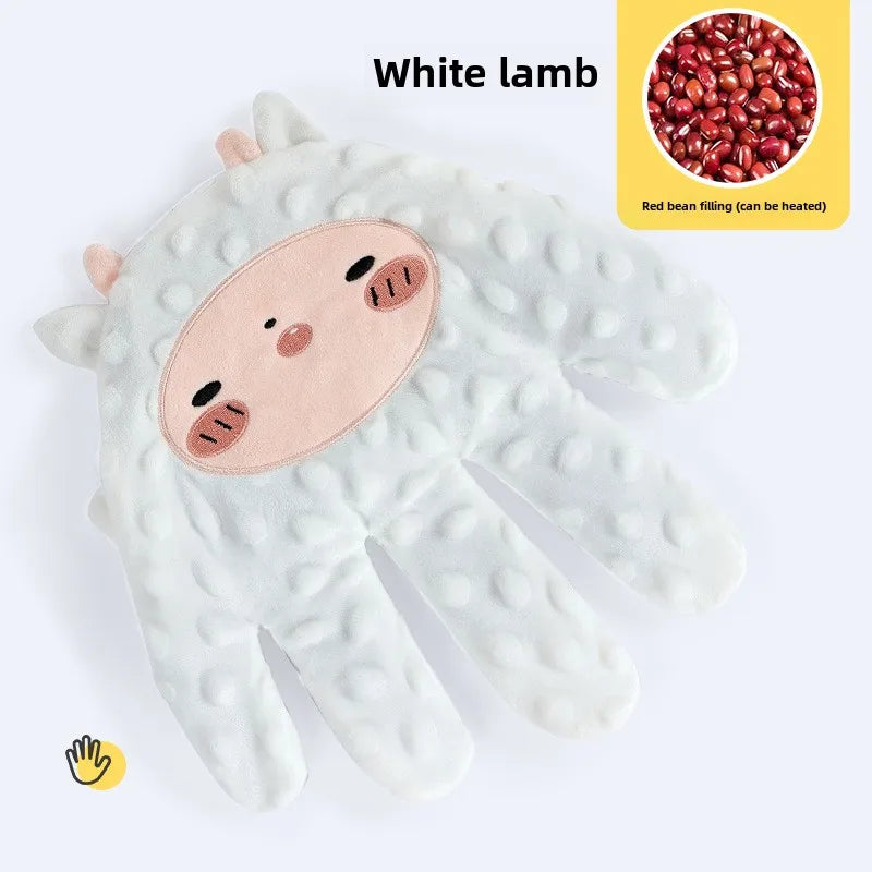 Cute Infant Sleeping Palm Pillow Blanket