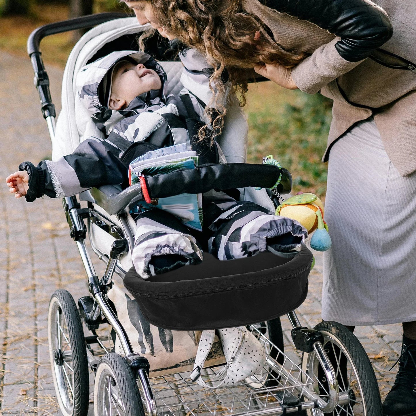 Baby Stroller Footrest Extender