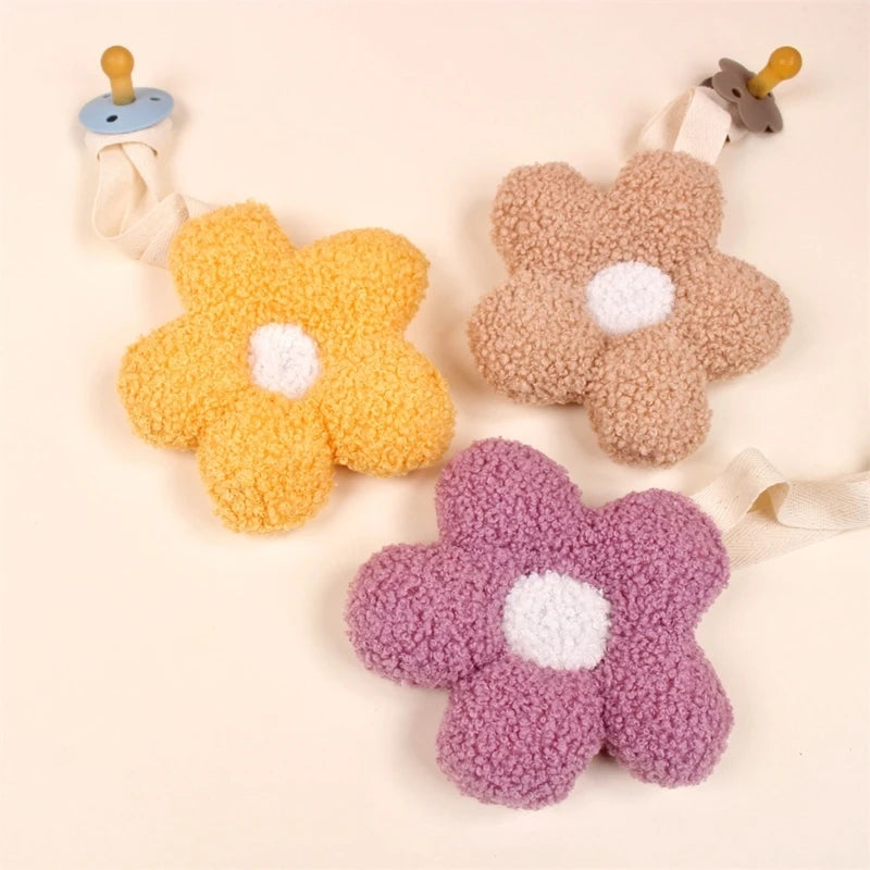 Cute Infant Flower Pacifier Pendant Decorative